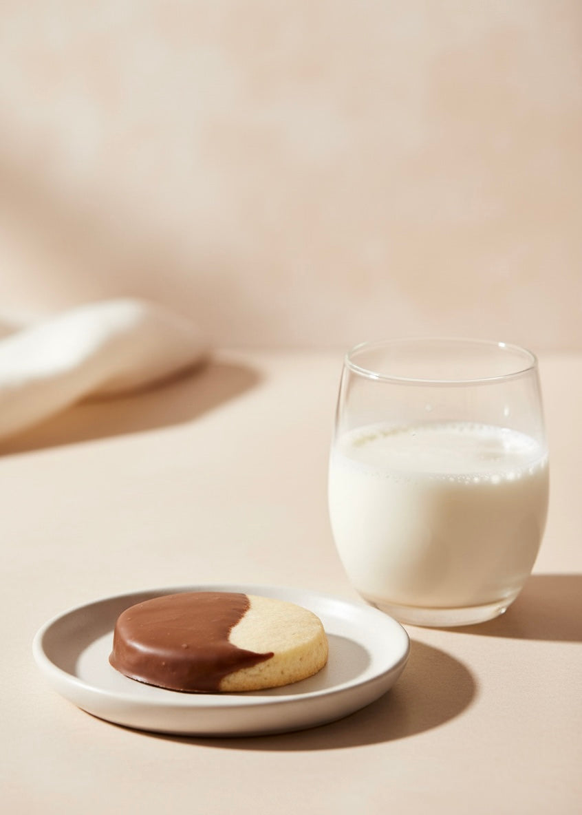 BELGIAN MILK CHOCOLATE SHORTBREAD