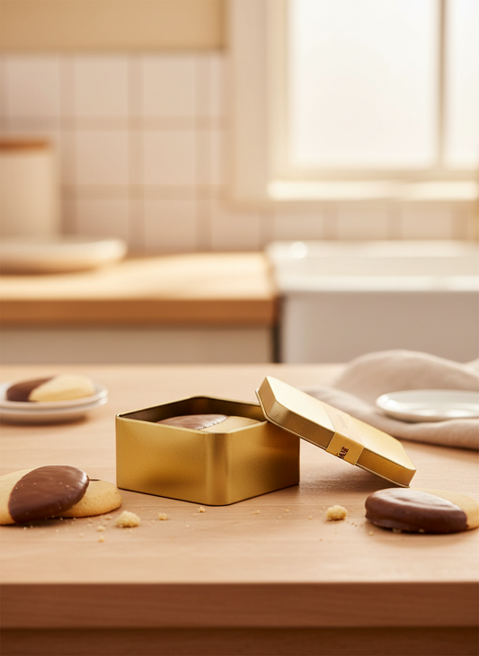 BELGIAN MILK CHOCOLATE SHORTBREAD