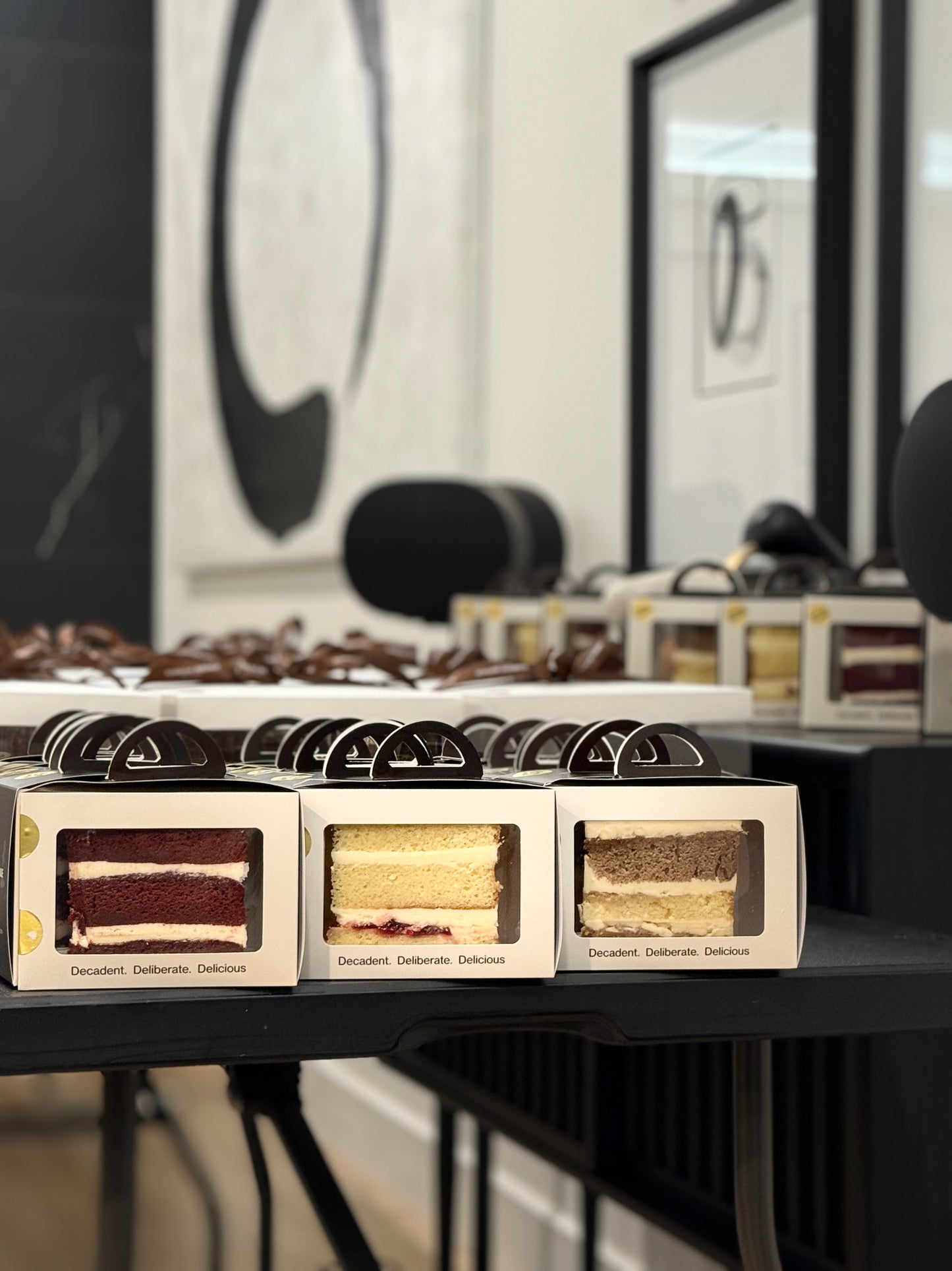 Cake slices